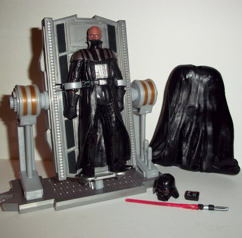 star wars action figures DARTH VADER rebuild deluxe revenge of the sith