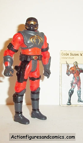 gi joe WILD WEASEL 2002 v2 rattler pilot gijoe vs cobra g i fc