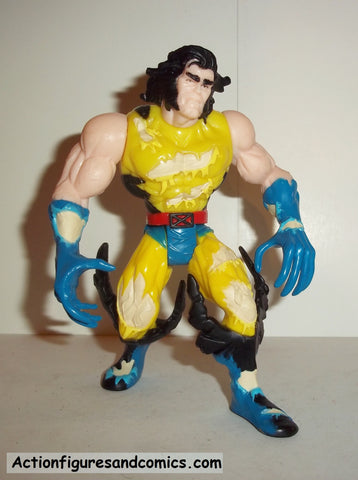X-MEN X-Force toy biz WOLVERINE monster armor 1997 complete marvel universe action figures fig
