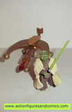 star wars action figures YODA #3 firing cannon revenge of the sith